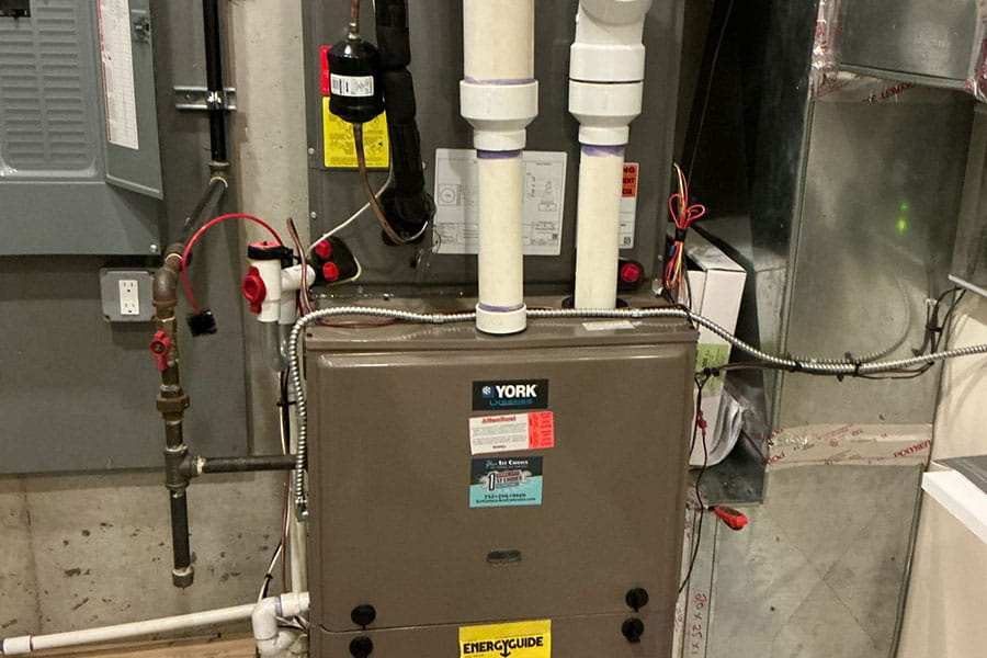 Furnace maintenance on a York system in Manasquan NJ